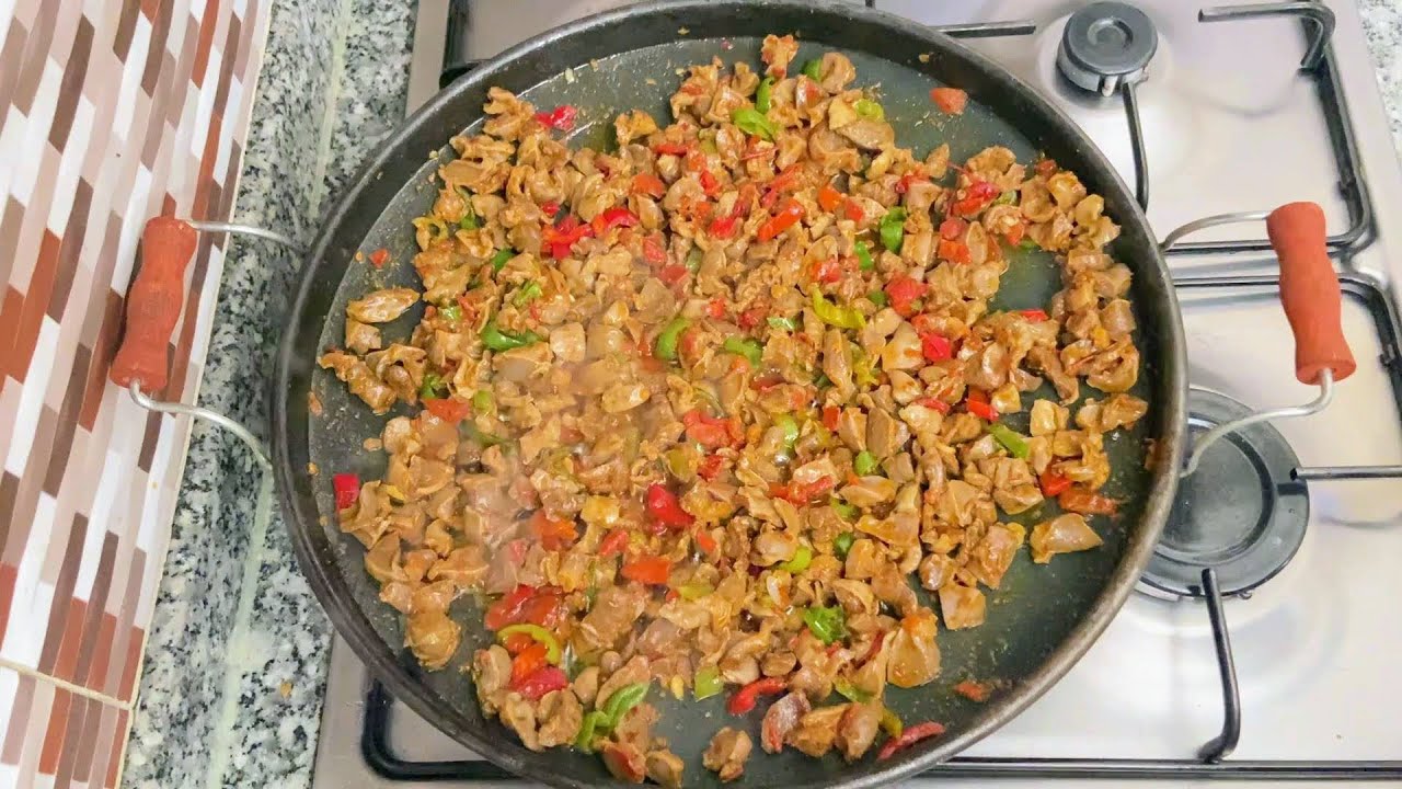 SAC KAVURMAYA TAŞ ÇIKARIR  !!! Tavuk Taşlıktan Enfes Sac Kavurma Tarifim / Taşlık Kavurma