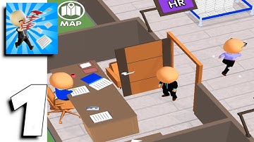 Office Fever - Gameplay Part 1 (Android, iOS) - All Levels