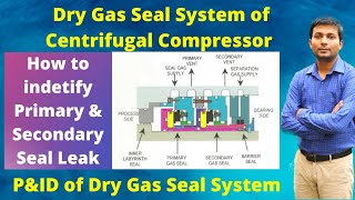 Dry Gas Seal System centrifugal Compressor | Dry gas seal working principle in Hindi