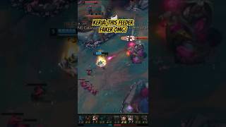 This feeder faker omg! :) - LCK Week 14/15 2025 #shorts