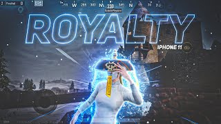 Royalty⚡ | 4 Finger + Gyroscope BGMI Montage