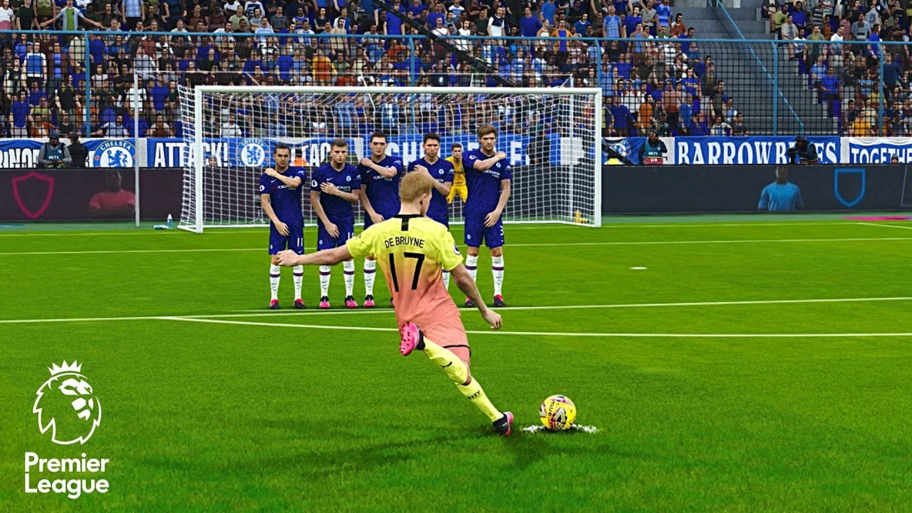 PES 2020 - Remake of all Free Kick Goals in English Premier League (EPL) 19/20 HD