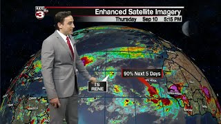 BRADLEY'S WEATHER FORECAST PART 2 5PM 9/10/2020
