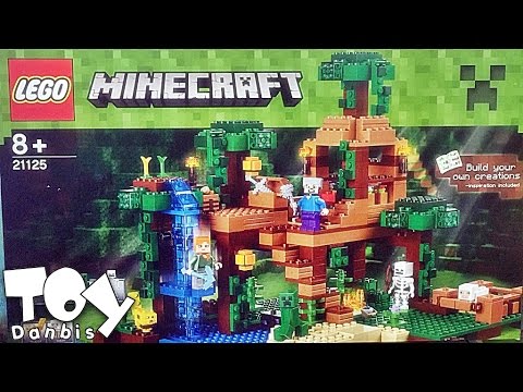 레고 마인크래프트 정글 하우스 21125 조립 리뷰 LEGO Minecraft The Jungle Tree House 마크 트리하우스