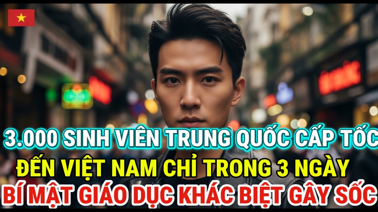 3.000 sinh viên Trung Quốc sang Việt Nam trong 3 ngày: Bí mật giáo dục khác biệt gây chấn động TQ!!!