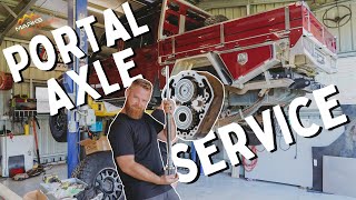 WE DAMAGED OUR PORTAL AXLES... See how we service the Marks Portal Axles on the 79 Series