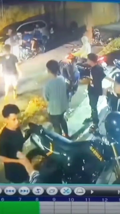 VIRAL cctv Penikaman di kota bitung sulawesi utara (Rip Opan Nakata) #viralvideo #fyp