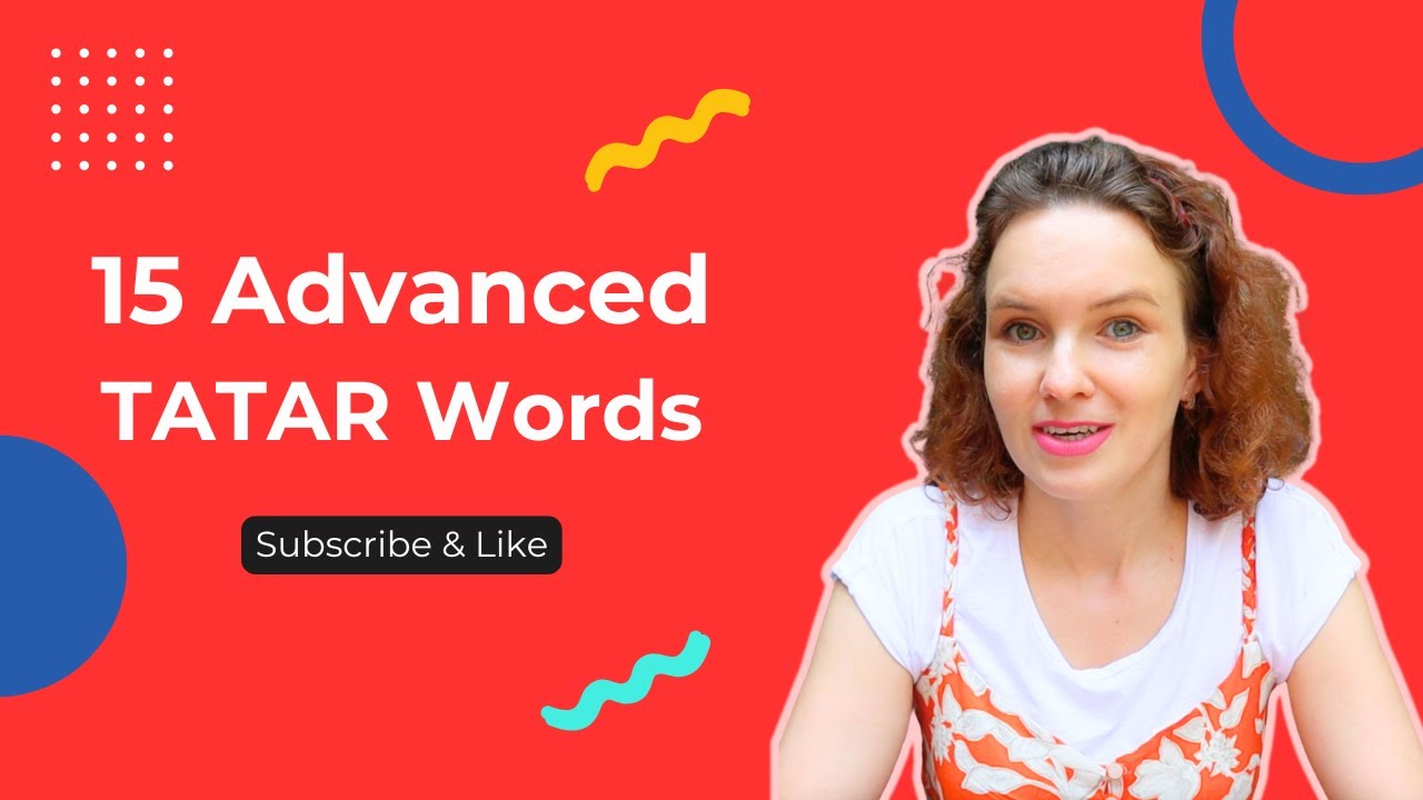 If You Know These 15 Words, Your Tatar is AMAZING!