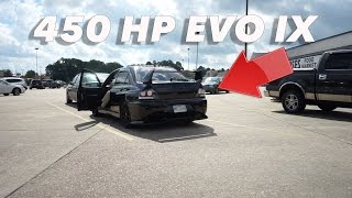 I DROVE A 450 HORSEPOWER EVO IX!