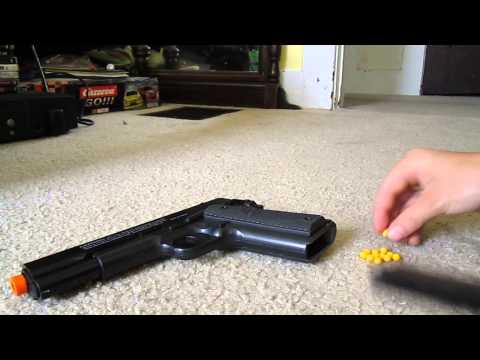 como usar uma pistola de airsoft