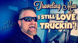 Hauling utility trailers to Salt Lake City, then loading two shipping containers on a stepdeck