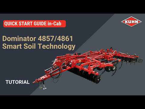 Tutorial | DOMINATOR 4857/4861 Smart Soil Technology - Quick Start Guide In-Cab