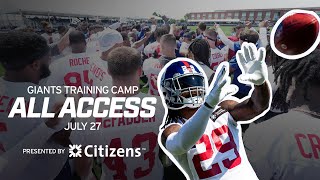 Day 1 Training Camp Practice RECAP: Highlights & Analysis ‼️ | New York Giants