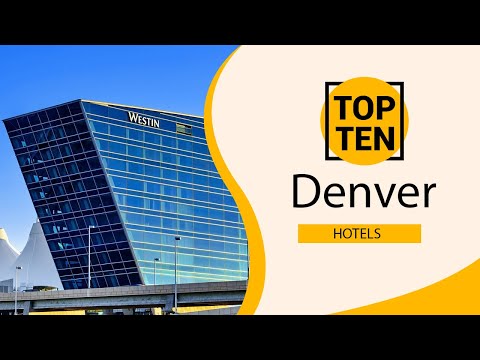 Vidéo: Denver Hôtels avec les meilleures vues