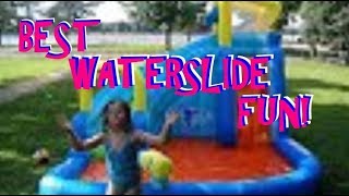 BEST WATER SLIDE EVER ~ FREE FROM RICH PERSONS TRASH