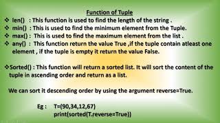 CS11   Unit II   Computer thinking and programing   Chapter 08   Tuples & Dictionary   Video 03   Me