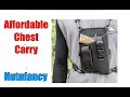 Affordable Chest Carry Options for Large Pistols