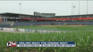 Drillers prepared for storms on opening day