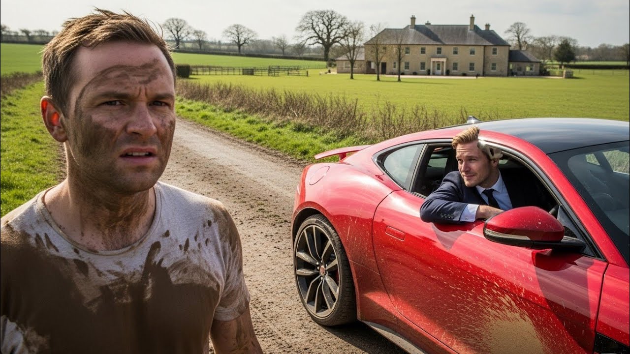LO BAÑÓ DE LODO DESDE SU AUTO... CUANDO LO VIO AL DÍA SIGUIENTE EN LA OFICINA, QUEDÓ EN SHOCK.