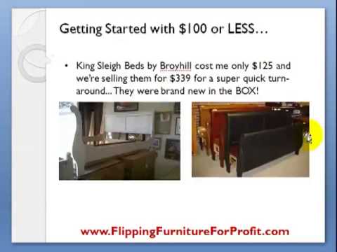 flipping furniture for profit - youtube