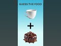 Guess the Food IMPOSTER 🥐 (dessert edition) #guessthefood #puzzle #trending #shorts