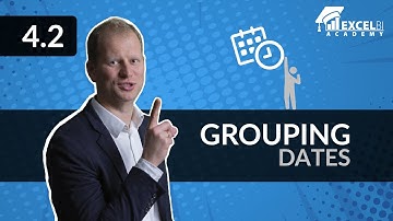 4.2. Grouping dates | Excel pivot tables COURSE