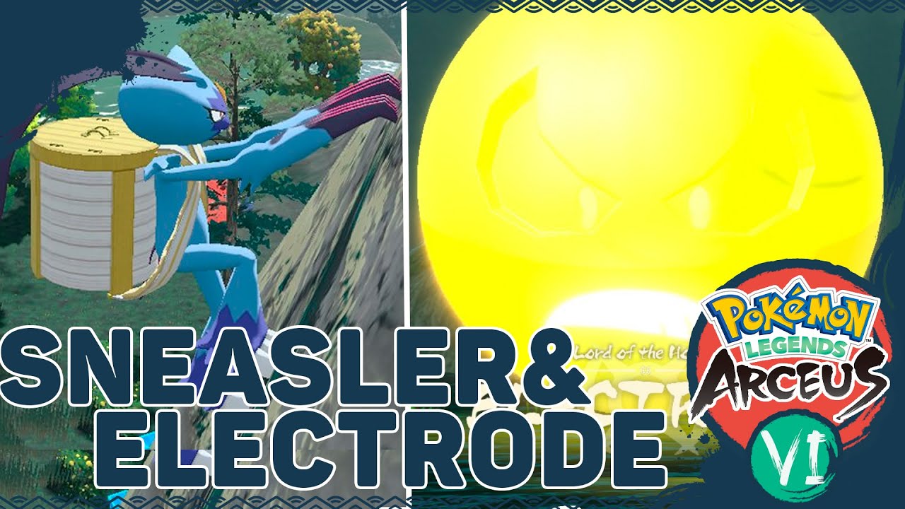 SNEASLER RIDE & BOSS BATTLE VS FRENZIED HISUIAN ELECTRODE !! Pokémon