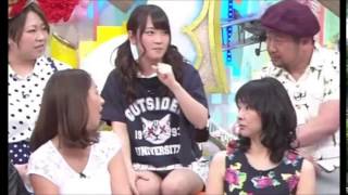 放送事故 バイキング生放送でakb川栄李奈 見えまくってる Youtube