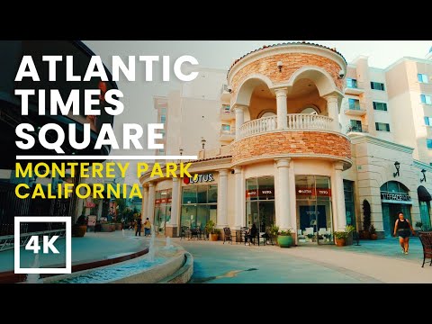 Atlantic Times Square Walking Tour | 4K
