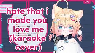 MinikoMew sings hate that i made you love me by Ariana Grande