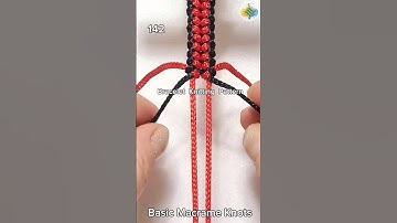 #142 Bracelet Knitting Tutorial, Macrame #shorts #macrametutorial #howto #craftideas