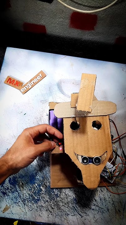 make robot with Arduino and cardboard #robot #diy #craft - YouTube