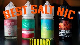 Best Salt Nic Juices February 2019
