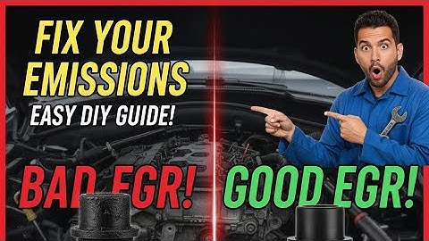 EGR System EXPLAINED! How the Exhaust Gas Recirculation Valve Works and Why It Fails 🚗💨