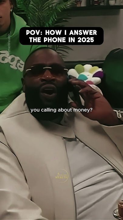 POV - How I pick up the Phone in 2025 #Money #RickRoss #AdinRoss #Motivation #Inspiration #Grind