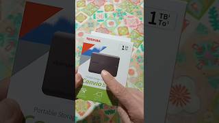 TOSHIBA Canvio 1Tb UNBOXING #unboxing #unboxingshorts #mexico #colombia #tutorials #asmr #españa