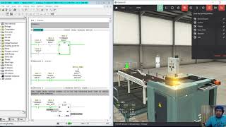 FACTORY IO - PROGRAMMING PALLETIZER   USING SIMATIC STEP 7