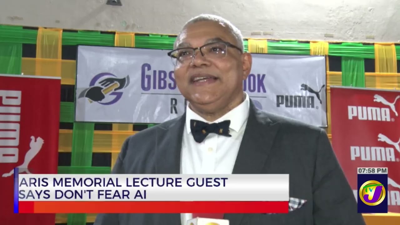 Howard Aris Memorial Lecture Guest Speaker Says Don't Fear AI | TVJ Sports