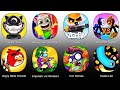 Scary Juan,Talking Tom Gold Run 2,Zooba,Stickman Legacy Giant War,Angry Birds Friends,PvZ Heroes