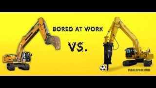 Bored on the Job - Big Yellow Digger Soccer