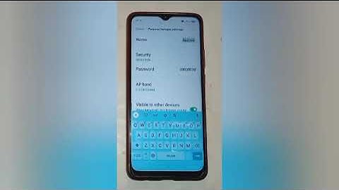realme c25y, How to check hotspot password in realme c25y,check hotspot password setting