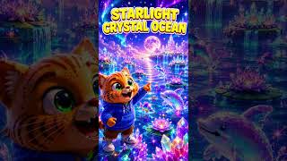 Moon and the Starlight Crystal Ocean 🌊✨ #shorts