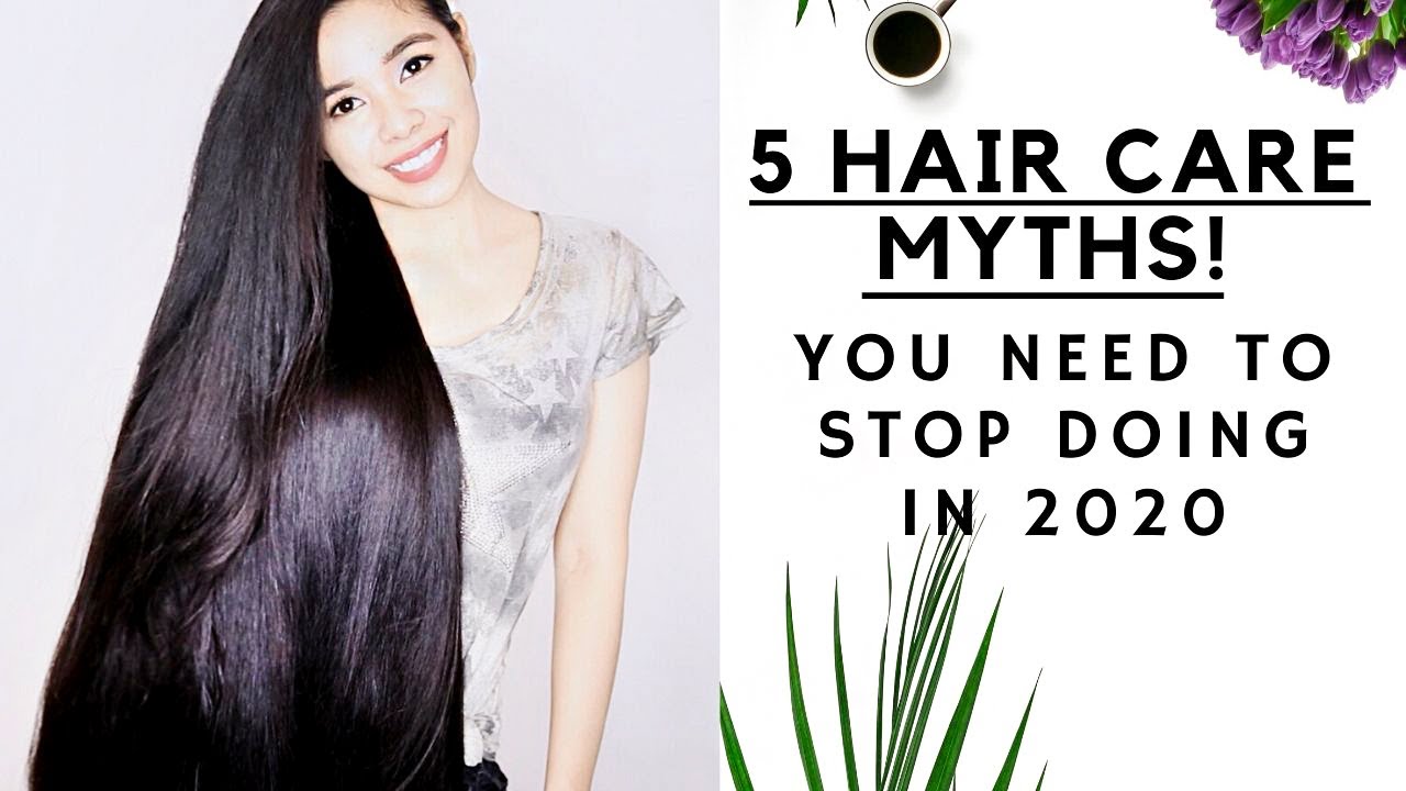 5 Hair Care Myths We Need To Stop Doing & Believing in 2020