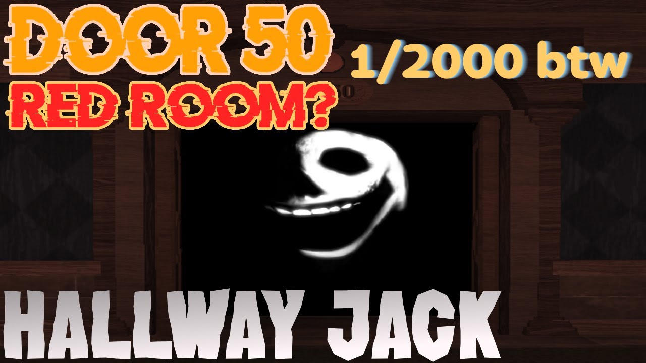Jack Opened A RED ROOM On Door 50 😱 (Roblox DOORS) in 2023