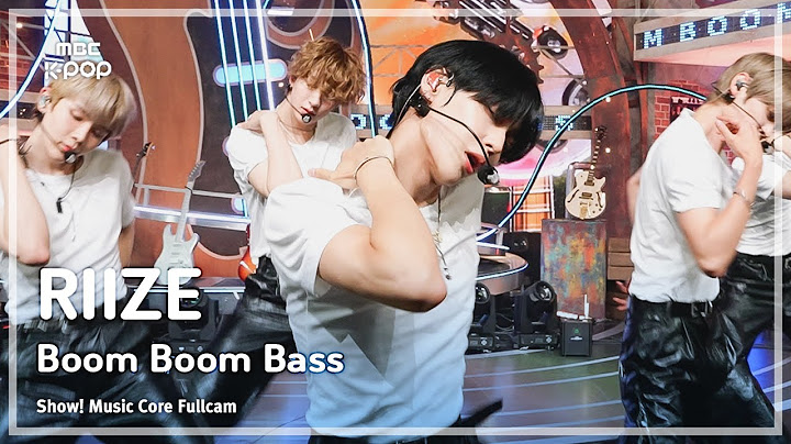 [#음중팔로우캠] RIIZE  - Boom Boom Bass | 쇼! 음악중심 | MBC240622방송