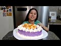 MOIST UBE CAKE IN A TUB ANG MASARAP NA PANG NEGOSYO AT PWEDENG IHANDA SA BAHAY !