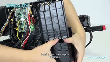 Service tutorial Ender - 2 Pro the power supply replacement