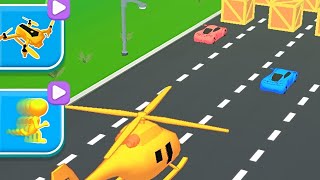 Shape Shifting Race 3D Gameplay Level 2-6 Complete Mobile Game 🎮 screenshot 5