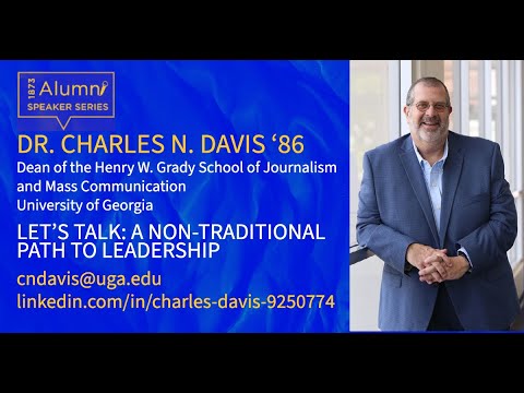 1873 Alumni Speaker Series featuring Dr. Charles Davis '86