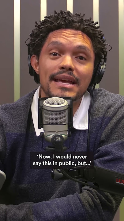 Trevor Noah on how we discuss difficult things